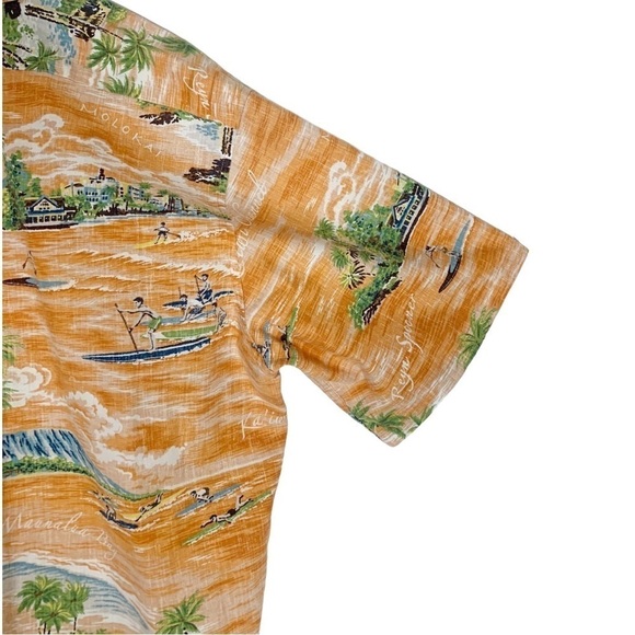 Vintage Reyn Spooner Hawaiian Short Sleeve Shirt Size XL - Picture 10 of 12